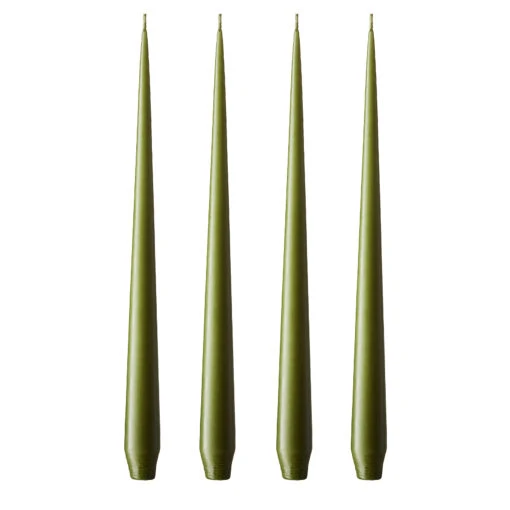 Bougie Ester & Erik 32cm Lot De 4 Olive Glow -Ménagers Décoration Boutique 38124 01 01 2337052855